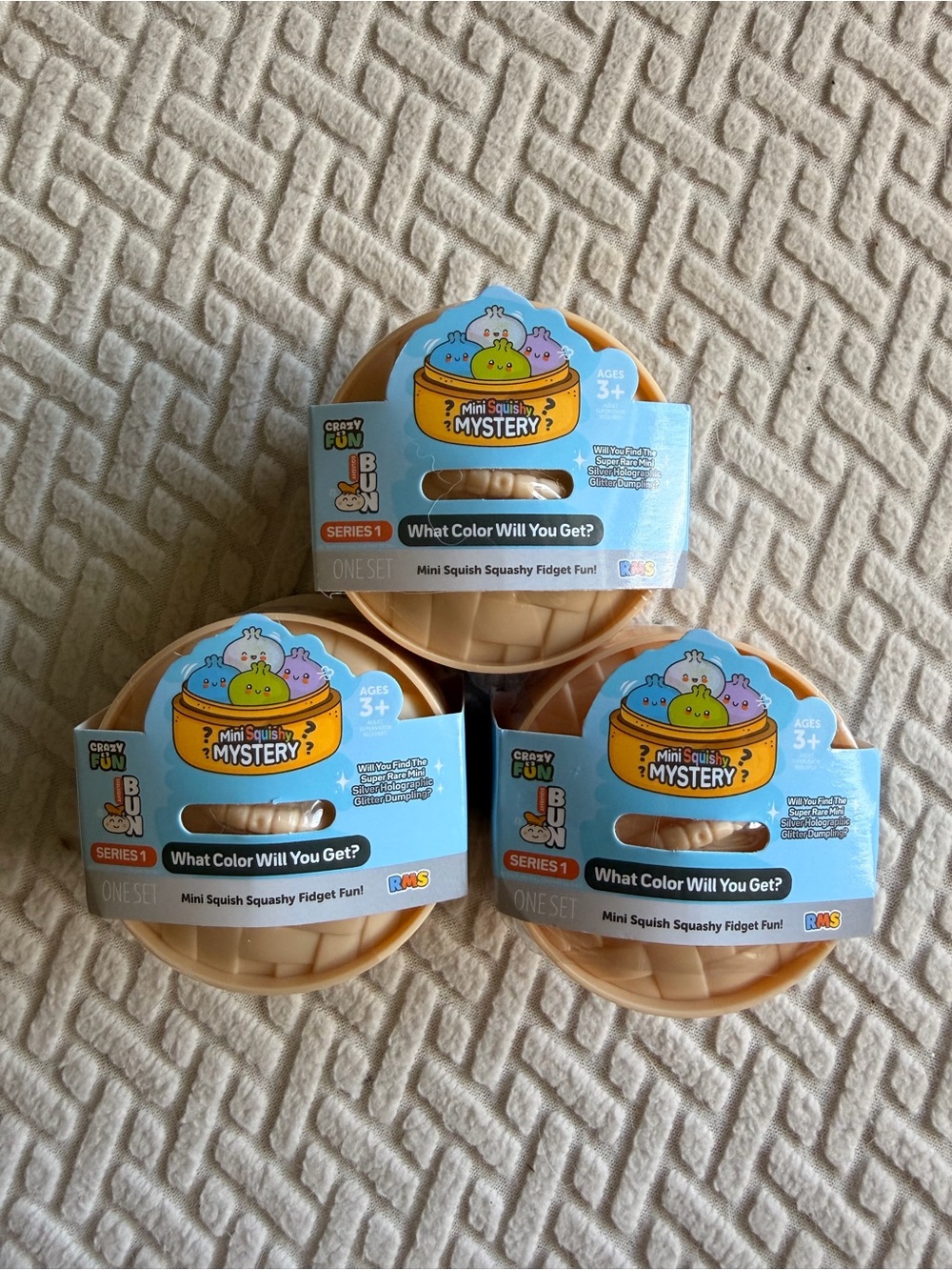 Crazy Fun Squishy Bun MINI Squishy Mystery Dumpling Series